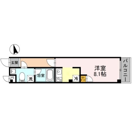 南巽駅 徒歩5分 2階の物件間取画像